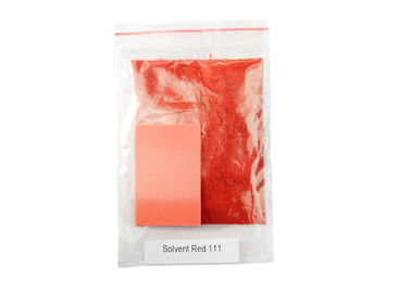 Haite Solvent Red 111 / Red Powder ตัวทำละลายสีย้อมความหนาแน่น 0.36g / cm³ความต้านทานด่าง 5