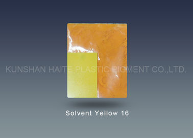 หมึกพิมพ์สีย้อมตัวทำละลาย, สีเหลืองตัวทำละลาย 16 CAS 4314 14 1 ความหนาแน่น 0.37g / cm³