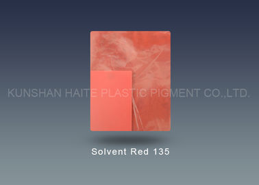 ตัวทำละลายผงสีย้อม / ตัวทำละลายสีแดง 135 สีแดงค่าพีเอช 6.5-7
