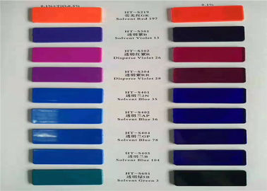 25 กิโลกรัมต่อถังตัวทำละลายสีย้อมตัวทำละลายสีเขียว 3 รูปสีชมพูใสสีเขียว