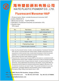 CAS NO 276878-97-8 PH 4.5 โพลิเมอร์โพลีเมอร์ที่มีโมโนเมอร์เรืองแสง