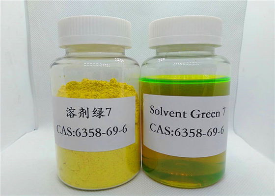 CAS No 6358-69-6 ตัวทำละลายสีเขียว 7 สีย้อมเรืองแสง Pyranine Strength 120%