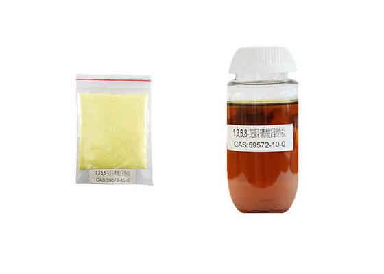 CAS 59572-10-0 สารละลายเรืองแสงความเข้มข้น 10% สำหรับสารลดฟอง