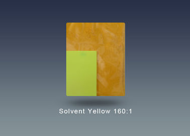 ตัวทำละลายสีเหลือง 160/1 ทนความร้อนที่ 260 ° C สีในวัสดุน้ำมันและสี